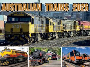 Australian  Trains  2026 (A4 size)