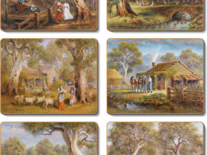 Home amongst the Gum trees- placemats